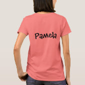 Bridesmaid, Bridesmaid, de Drink... T-shirt (Achterkant)