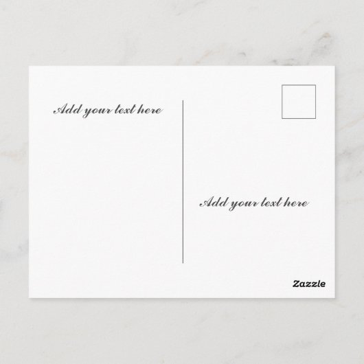 Bridesmaid Briefkaart (Achterkant)