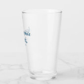 Bridesmaid, bruid van eer, persoonlijke bruiloft glas (Links)