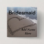 Bridesmaid Button (Voorkant)