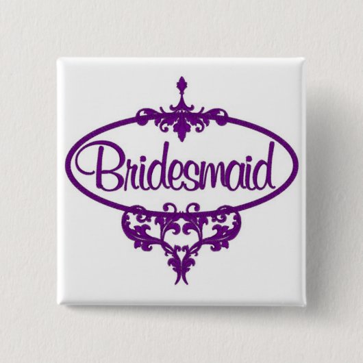 Bridesmaid Button (Voorkant)