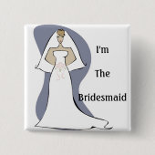 Bridesmaid Button (Voorkant)
