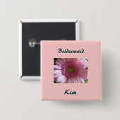 Bridesmaid Button (Voorkant /achterkant)