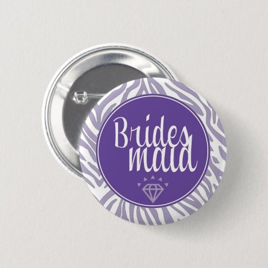 Bridesmaid Button (Voorkant /achterkant)