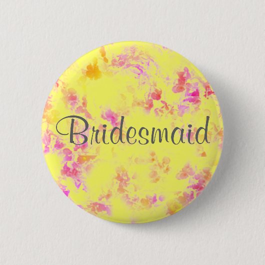 Bridesmaid Button (Voorkant)