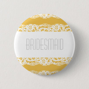 Bridesmaid Button - Kies uw eigen kleur!