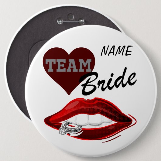 "Bridesmaid"-Button Ronde Button 6,0 Cm (Voorkant /achterkant)