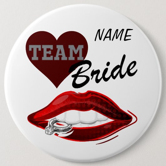 "Bridesmaid"-Button Ronde Button 6,0 Cm (Voorkant)
