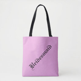 Bridesmaid Canvas tas