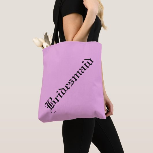 Bridesmaid Canvas tas (Dichtbij)