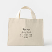 Bridesmaid Canvas tas - HAMbyWG (Achterkant)
