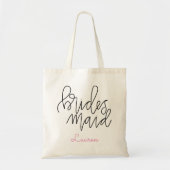 Bridesmaid Canvas tas -  ontwerp (Voorkant)