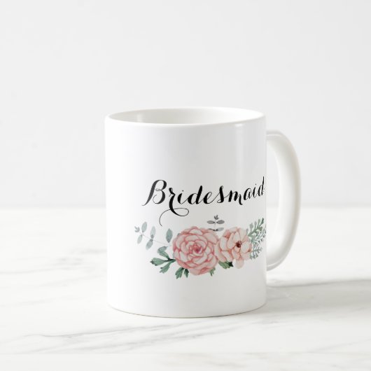 Bridesmaid Coffee Mok (Voorkant rechts)