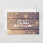 Bridesmaid - Cowboylaarzen, hout met licht Kaart (Achterkant)