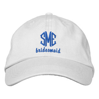 Bridesmaid Custom Wedding Monogrammed Baseball Pet