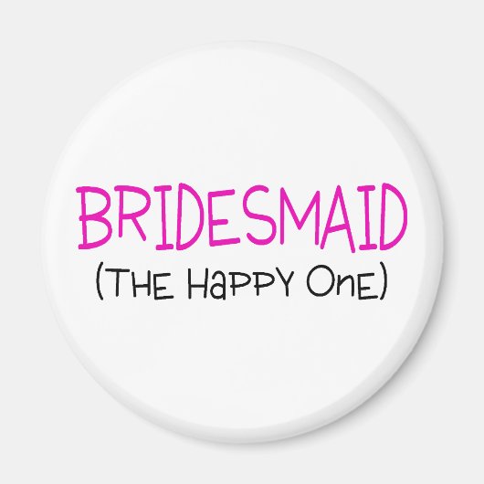 Bridesmaid de gelukkige magneet (Voorkant)