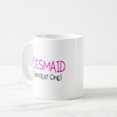 Bridesmaid de kleinste koffiemok (Voorkant links)