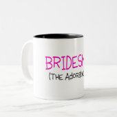 Bridesmaid de Schattige Tweekleurige Koffiemok (Voorkant links)