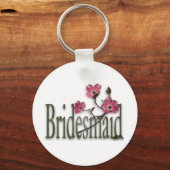 Bridesmaid/Dogwood Wedding Sleutelhanger (Voorkant)