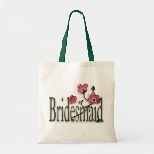 Bridesmaid/Dogwood Wedding Tote Bag (Voorkant)