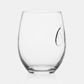 Bridesmaid Drinkware Wijnglas Zonder Voet (Rechts)