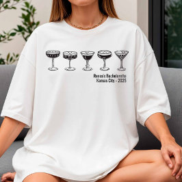 Bridesmaid Espresso Martini Bachelorette T-shirt