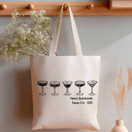 Bridesmaid Espresso Martini Bachelorette Tote Bag