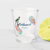 Bridesmaid Favor  Paraket Shot Glas (Voorkant)