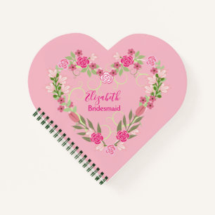 Bridesmaid Floral Notitieboek