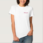 Bridesmaid Geborduurd Dames Poloshirt<br><div class="desc">Bridesmaid t-shirt</div>