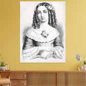 "Bridesmaid" gewikkeld doek Canvas Afdruk (Insitu (Woonkamer))