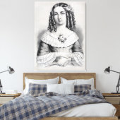 "Bridesmaid" gewikkeld doek Canvas Afdruk (Insitu (Slaapkamer))