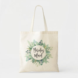 Bridesmaid Gift Eucalyptus Greenery Wedding Tas