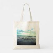 Bridesmaid Gift Party Favor Beach Ocean Abstract Tote Bag (Achterkant)