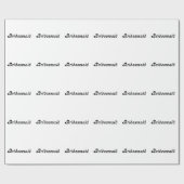 Bridesmaid Gift Wrapping Paper Cadeaupapier (Vlak)