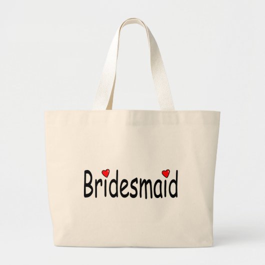 Bridesmaid Grote Tote Bag (Voorkant)
