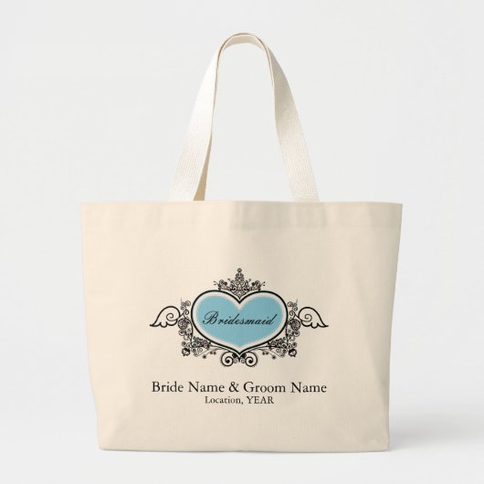 Bridesmaid Grote Tote Bag (Voorkant)