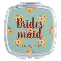 Bridesmaid Herfst floral