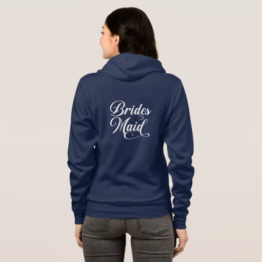 Bridesmaid Hoodie (Achterkant volledig)