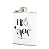 Bridesmaid I Do Creative Black and White Heupfles (Links)