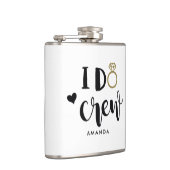 Bridesmaid I Do Creative Black and White Heupfles (Rechts)