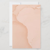 Bridesmaid Info, Colors, Date, Dress Kaart (Achterkant)