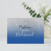 Bridesmaid Kaart (Staand voorkant)