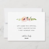 Bridesmaid-kaartje | Rustic Kraft Feestdagenkaart (Achterkant)