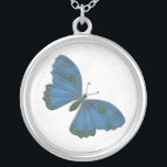 Bridesmaid Ketting Butterfly Brocade blue<br><div class="desc">Butterfly Brocade Bridesmaid Ketting in pauw blauwgroen blauw is een groot geschenk voor je begeleiders, vooral als je dit thema gebruikt voor de bruiloft. Dit maakt deel uit van het Butterfly Brocade Collectie voor bruiloften. Er zullen nog vier andere orthoden met juweeltoon beschikbaar zijn, pauw, paars, rood en een heerlijk...</div>