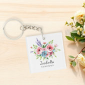 Bridesmaid keychain, Anniversary gift, elegant Sleutelhanger