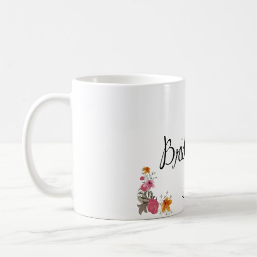 Bridesmaid  koffie Mok (Links)