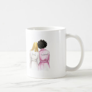 Bridesmaid? Long Blonde Bride Dk Curls Bm Koffiemok