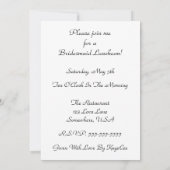 Bridesmaid Luncheon Kaart (Achterkant)