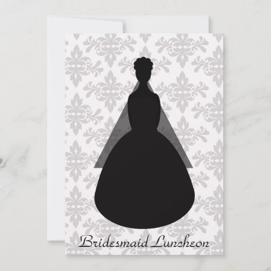 Bridesmaid Luncheon Kaart (Voorkant)